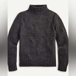 Mockneck sweater in Supersoft yarn